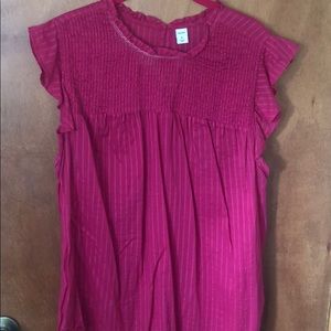 Hot Pink Sleeveless Top